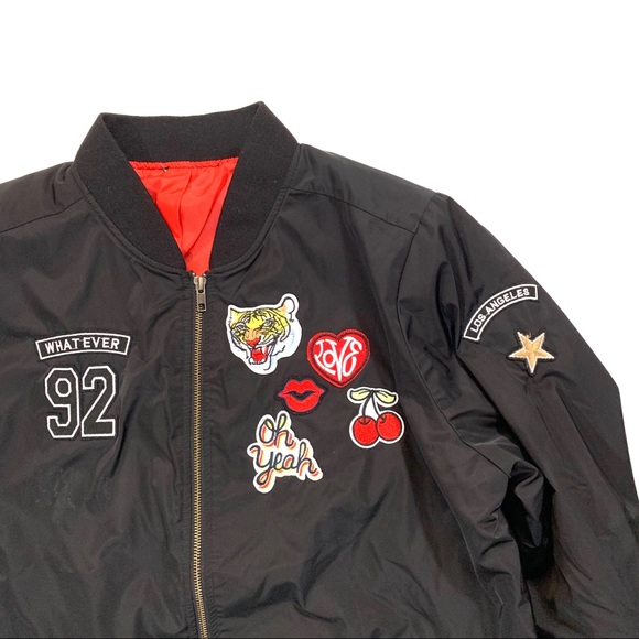 Bomber Patch Jacket - Picture 2 of 3